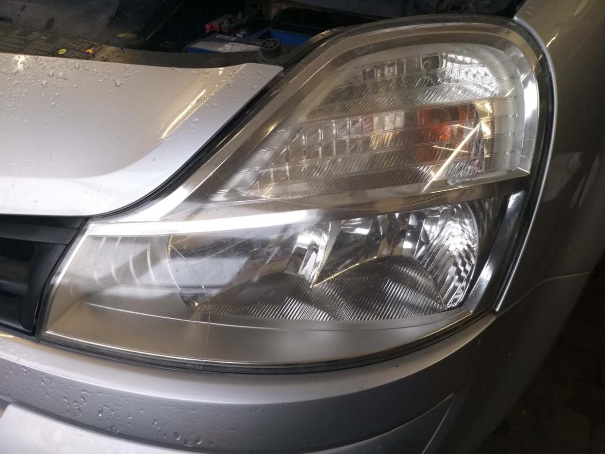 Renault Modus original Scheinwerfer vorn links Halogen Facelift leicht vergilbt Bj.2008